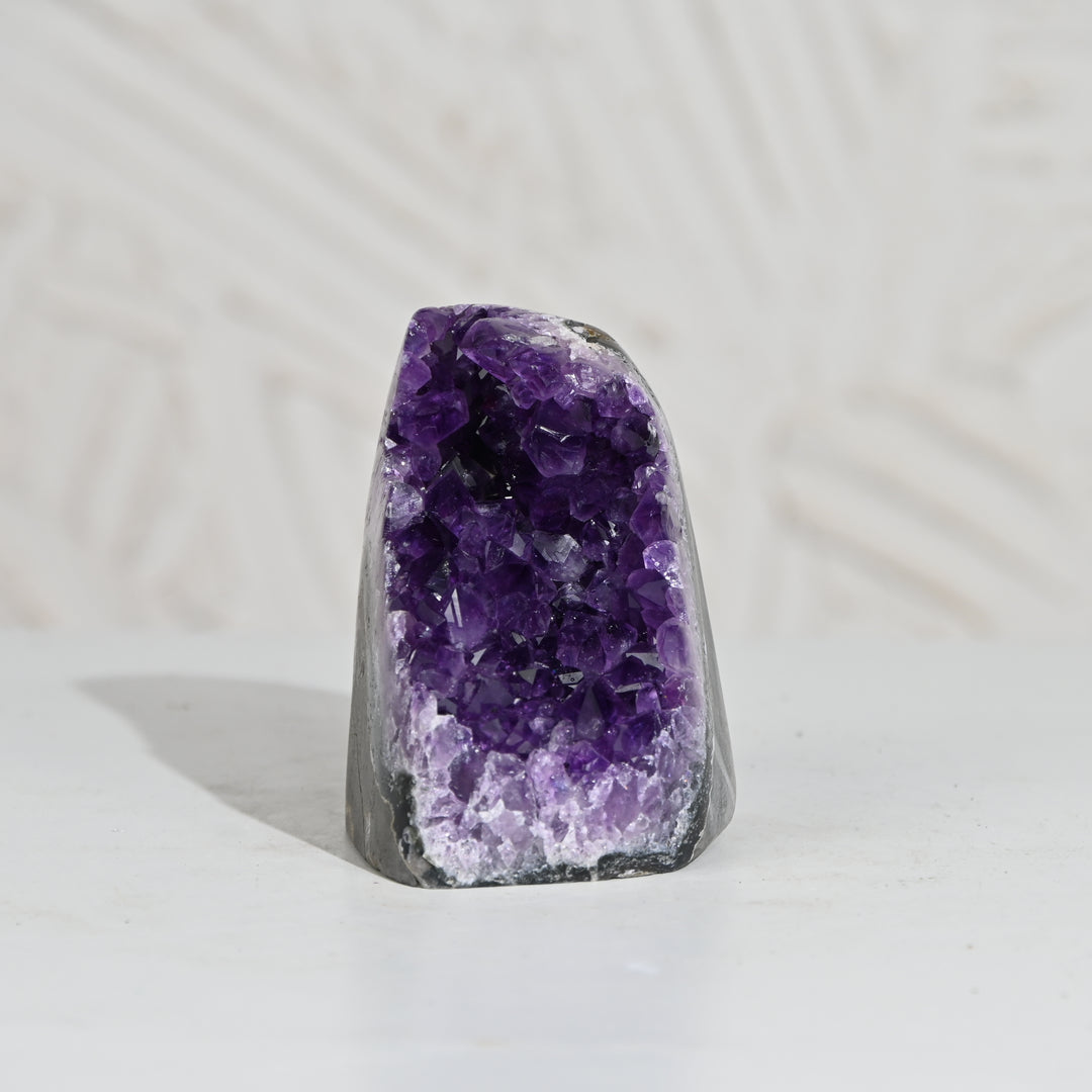 Natural Amethyst Geode 651g - Raw Crystal for Healing