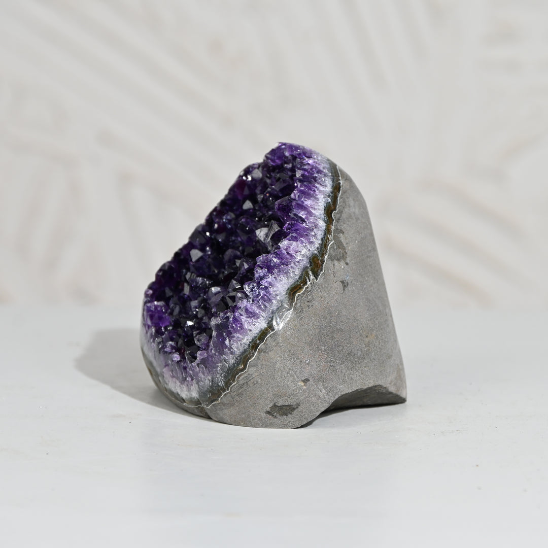 Natural Amethyst Geode 752g - Raw Crystal for Healing