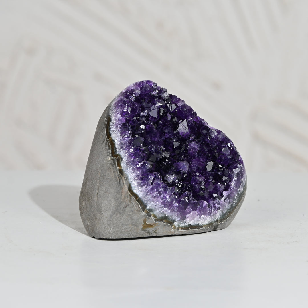 Natural Amethyst Geode 752g - Raw Crystal for Healing