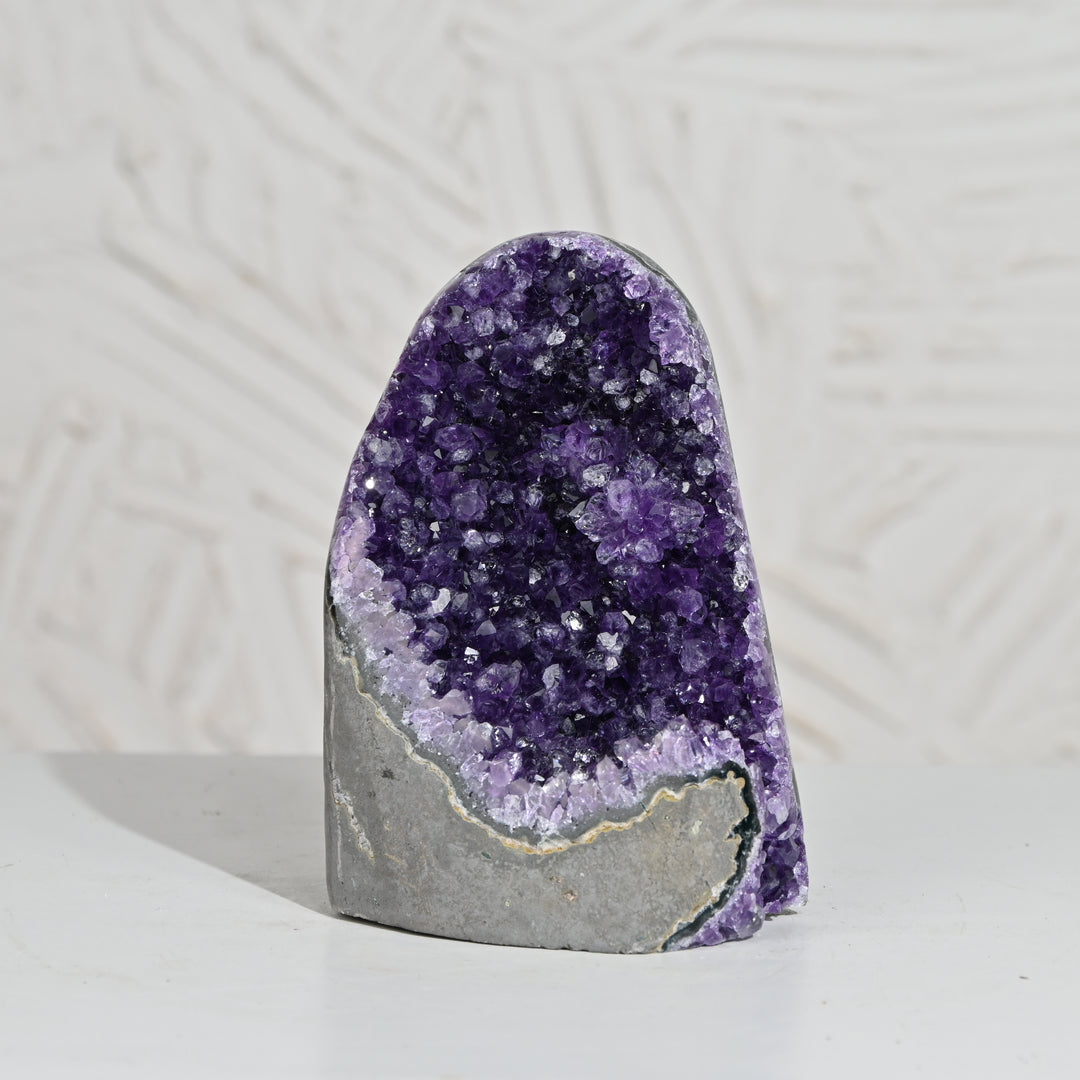 Natural Amethyst Geode 1474g - Raw Crystal for Healing