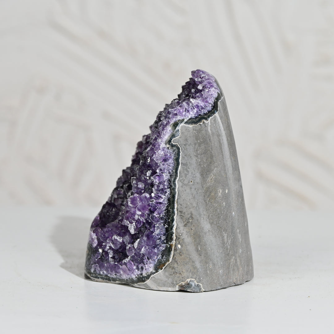 Natural Amethyst Geode 1285g - Raw Crystal for Healing