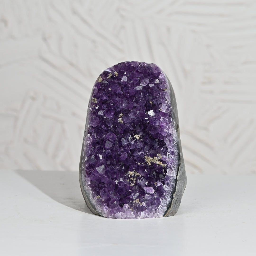 Natural Amethyst Geode 1980g - Raw Crystal for Healing