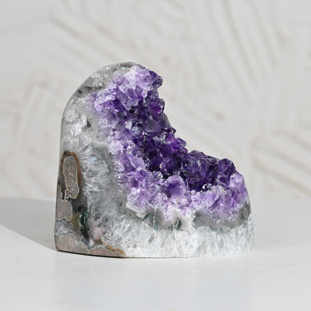 Natural Amethyst Geode 1182g - Raw Crystal for Healing