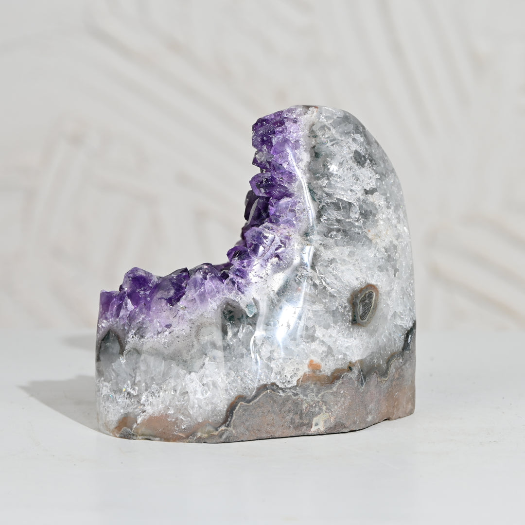 Natural Amethyst Geode 1182g - Raw Crystal for Healing
