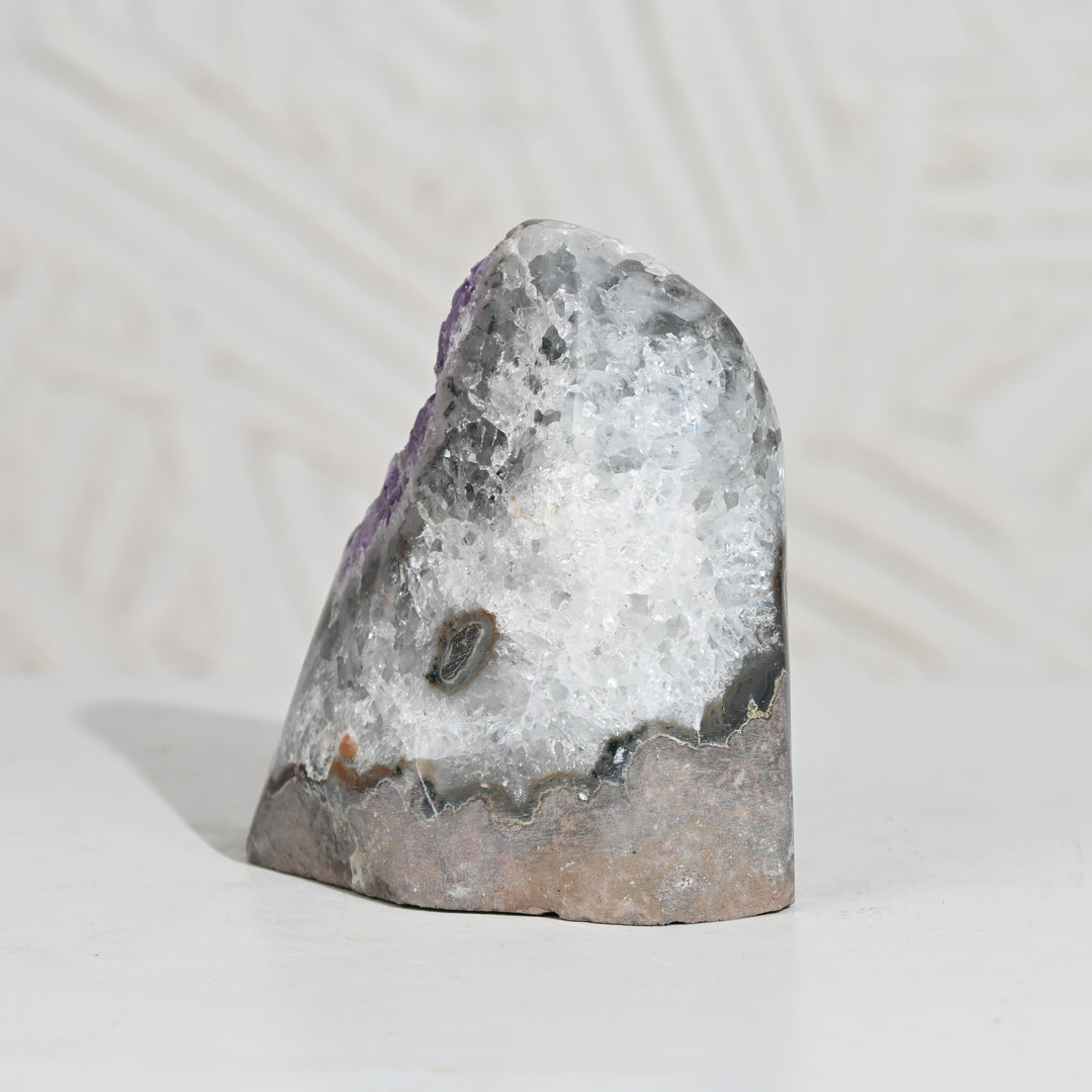 Natural Amethyst Geode 1182g - Raw Crystal for Healing