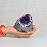 Load image into Gallery viewer, Natural Amethyst Geode 869g - Raw Crystal for Healing