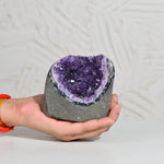 Load image into Gallery viewer, Natural Amethyst Geode 858g - Raw Crystal for Healing