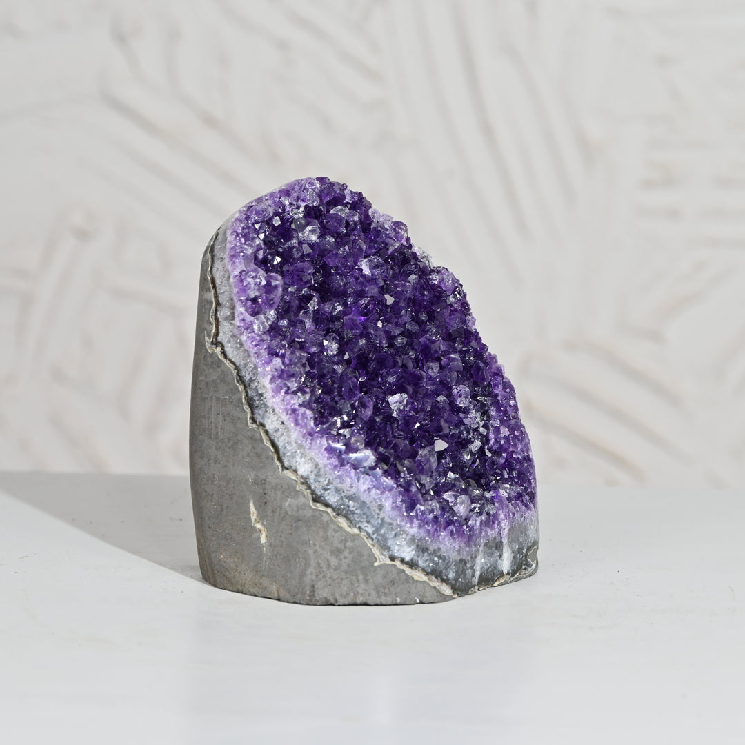 Natural Amethyst Geode 1236g - Raw Crystal for Healing