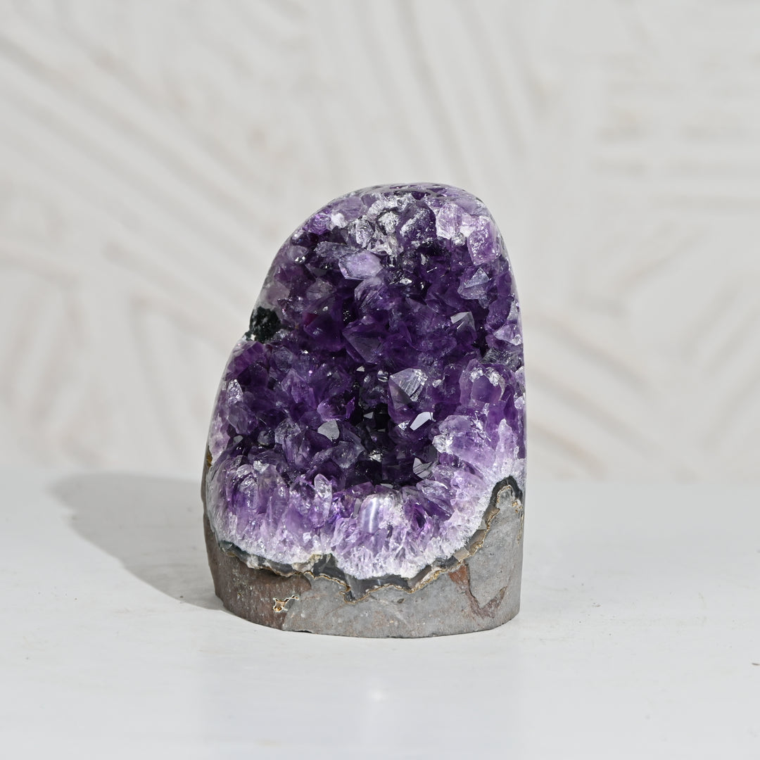 Natural Amethyst Geode 955g - Raw Crystal for Healing