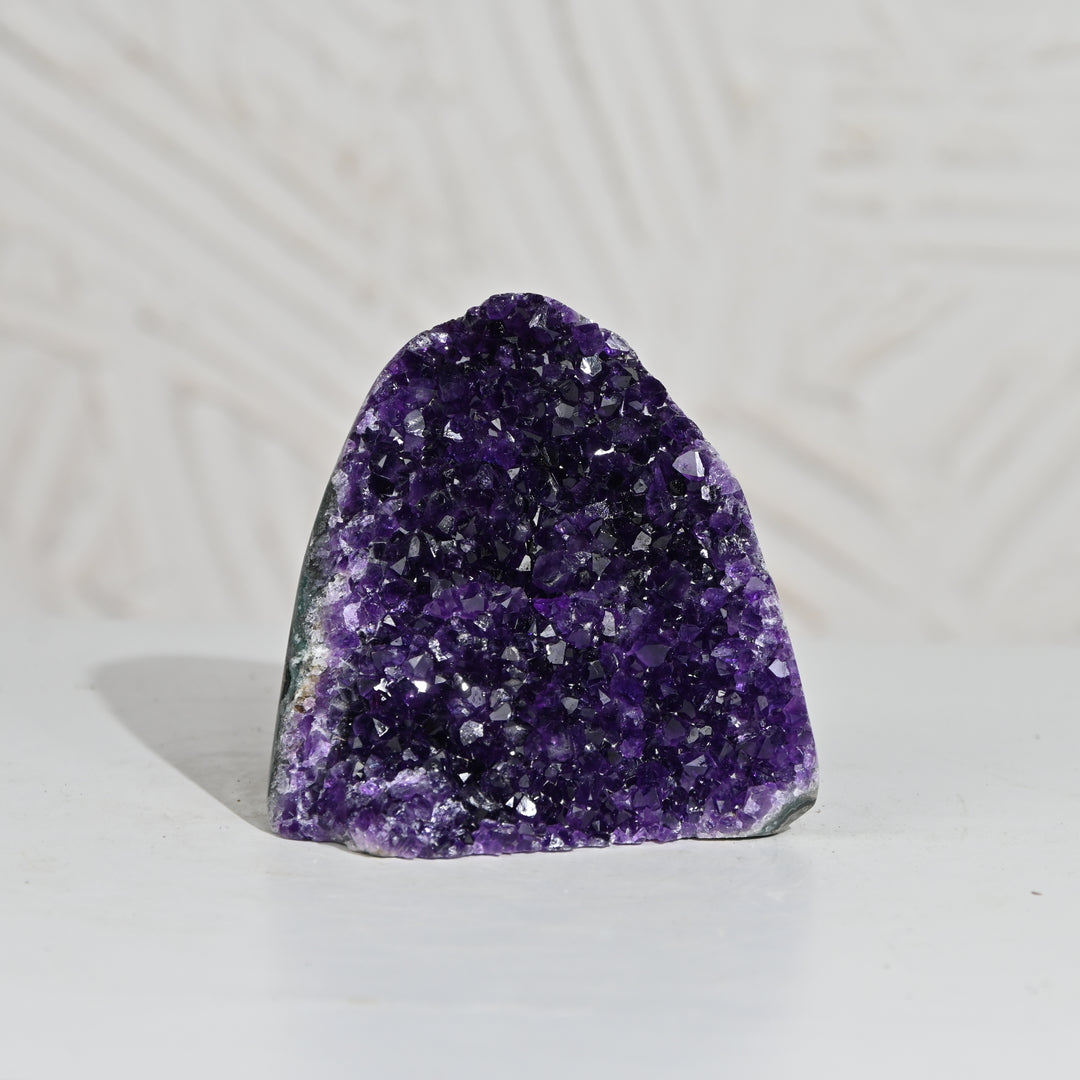 Natural Amethyst Geode 648g - Raw Crystal for Healing