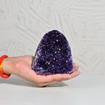 Load image into Gallery viewer, Natural Amethyst Geode 648g - Raw Crystal for Healing