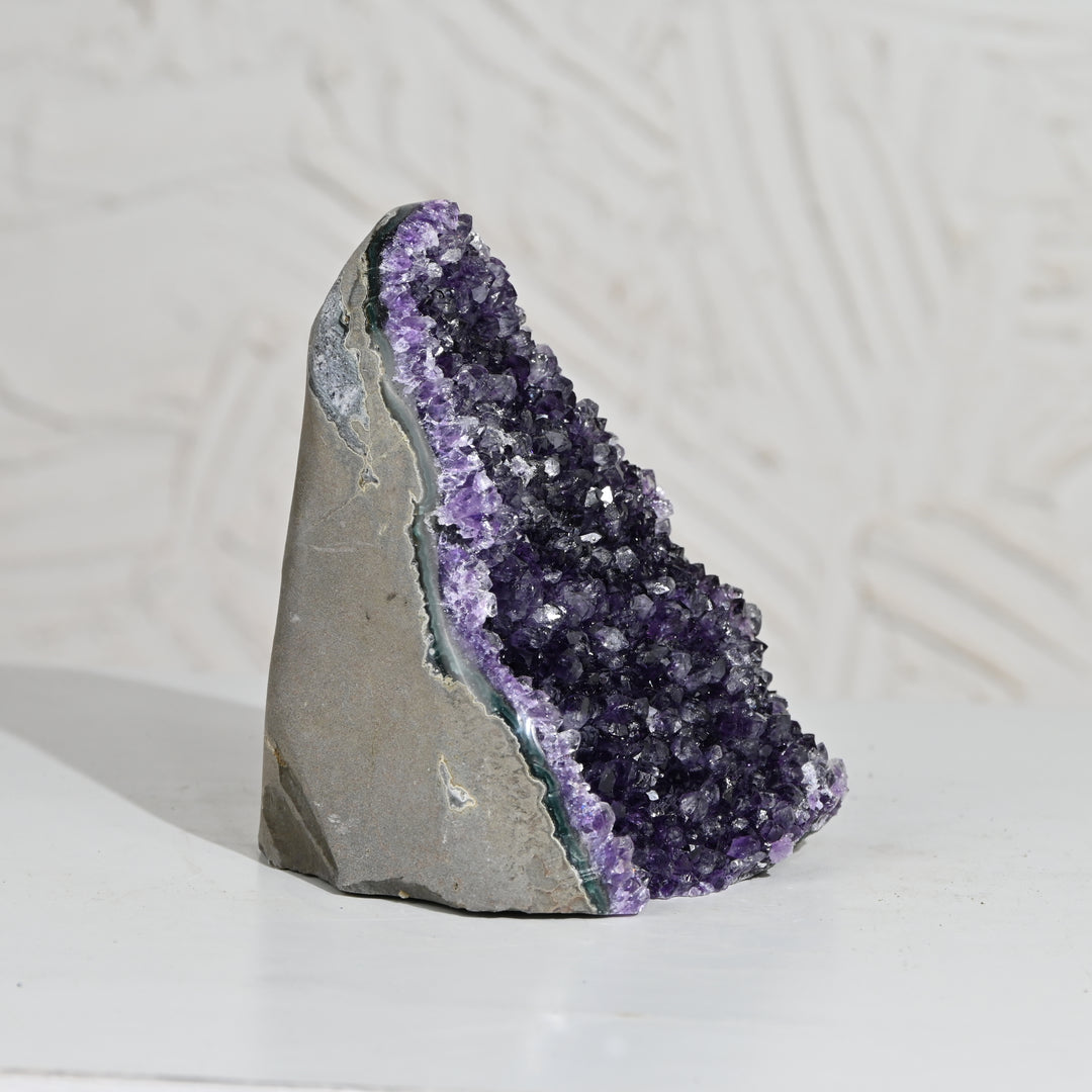 Natural Amethyst Geode 1410g - Raw Crystal for Healing