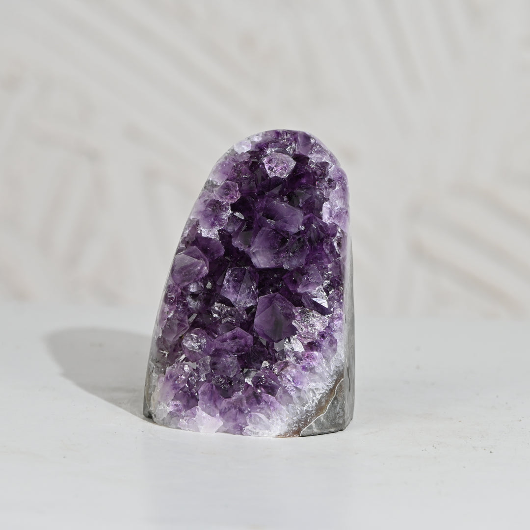 Natural Amethyst Geode 440g - Raw Crystal for Healing