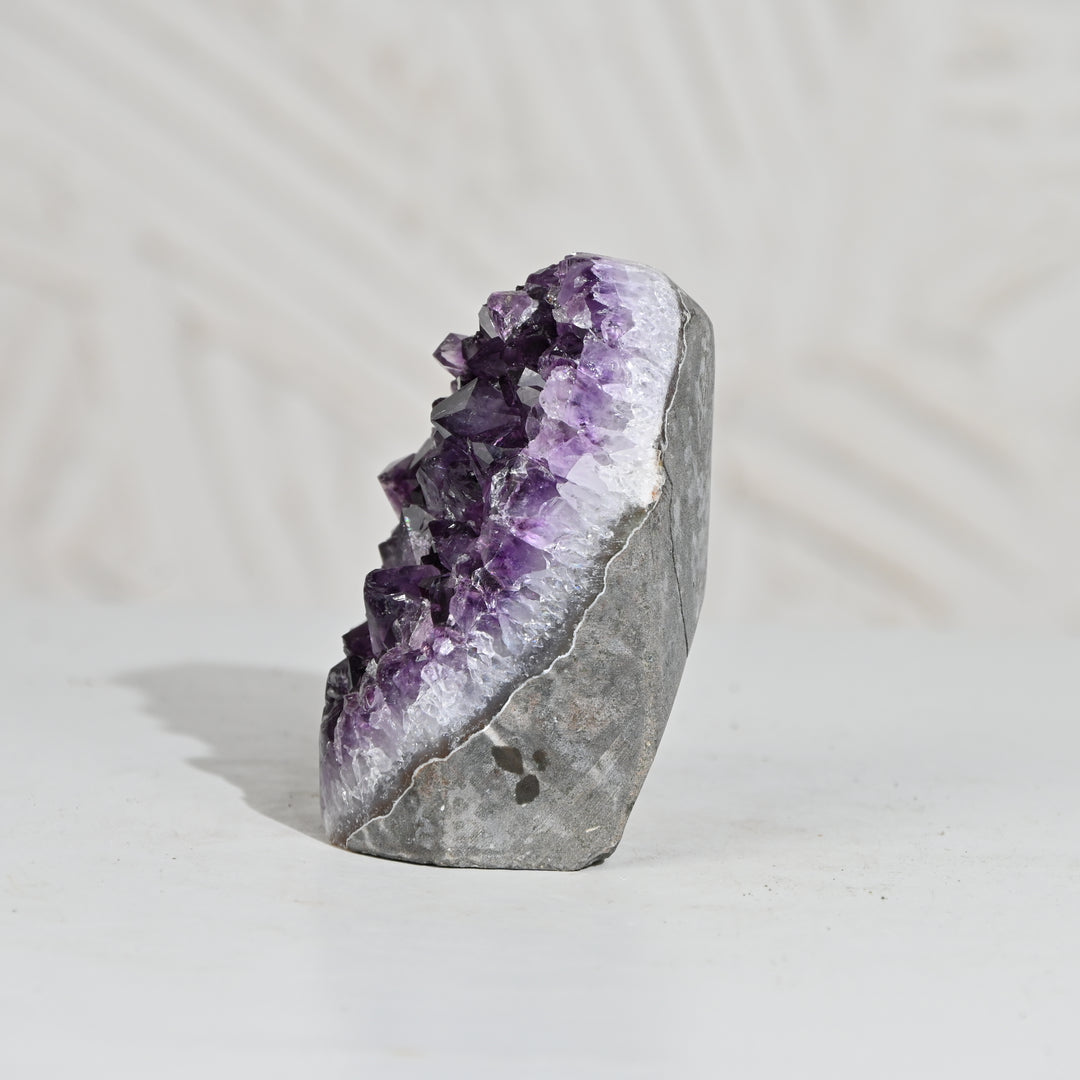 Natural Amethyst Geode 440g - Raw Crystal for Healing