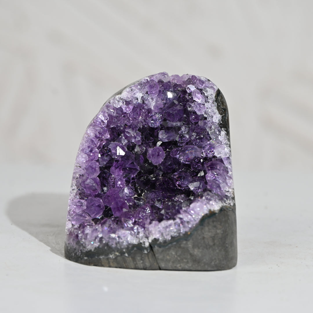 Natural Amethyst Geode 419g - Raw Crystal for Healing