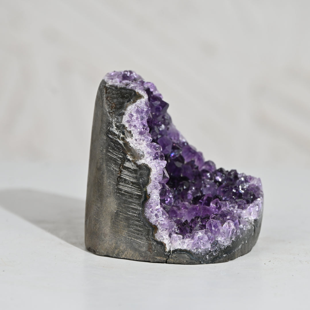 Natural Amethyst Geode 419g - Raw Crystal for Healing