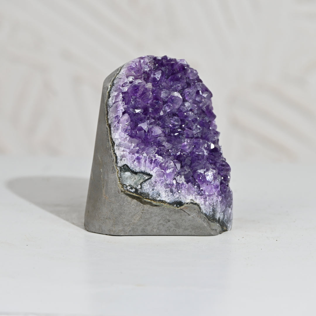 Natural Amethyst Geode 665g - Raw Crystal for Healing