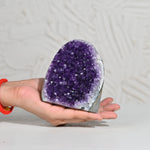 Load image into Gallery viewer, Natural Amethyst Geode 907g - Raw Crystal for Healing