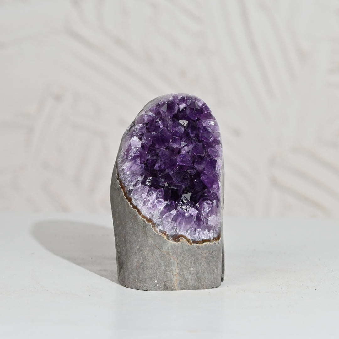 Natural Amethyst Geode 869g - Raw Crystal for Healing