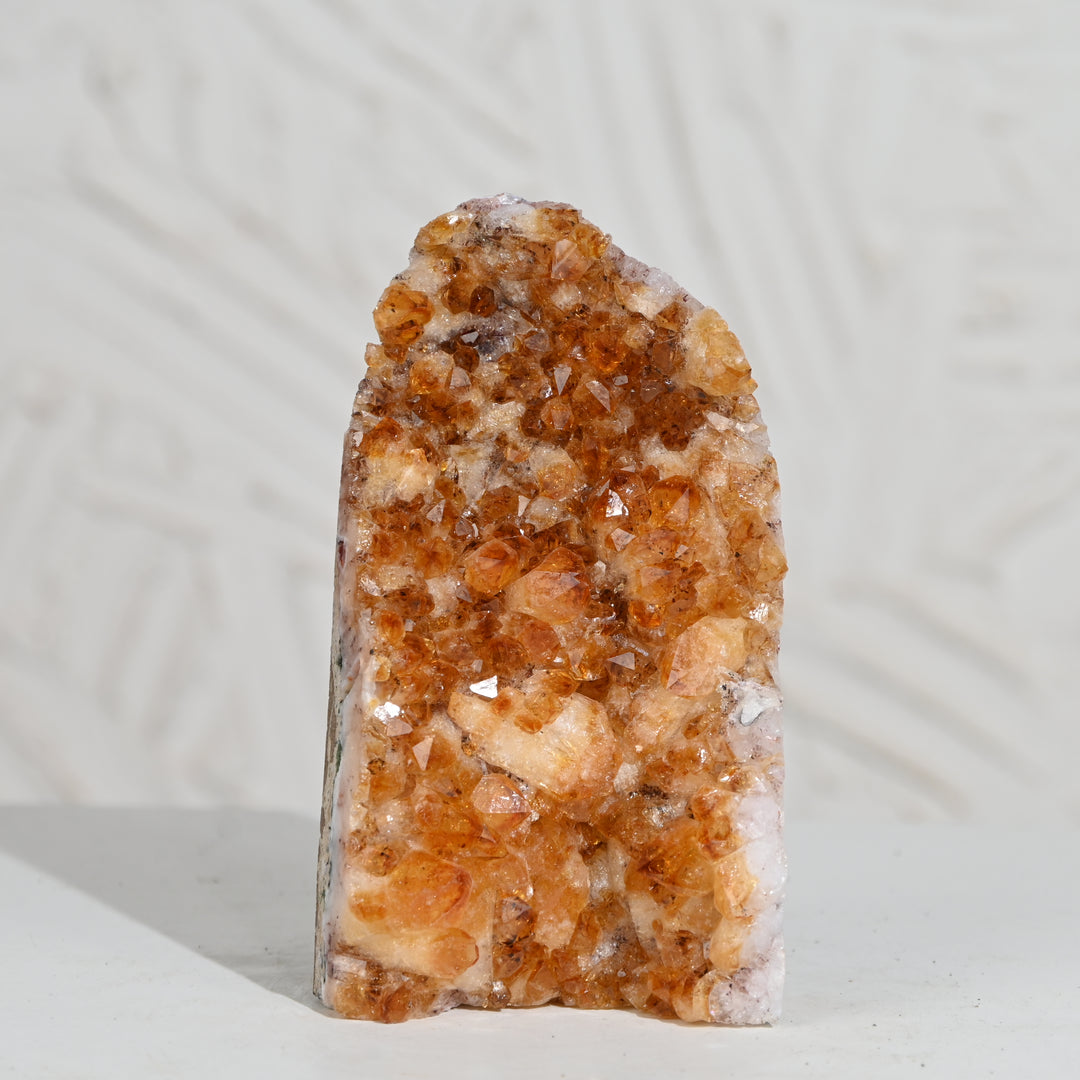 Citrine Crystal Geode 900g – Natural Wealth Stone for Positive Energy