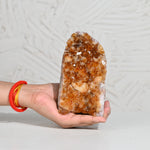 Load image into Gallery viewer, Citrine Crystal Geode 900g – Natural Wealth Stone for Positive Energy