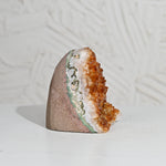 Load image into Gallery viewer, Premium Citrine Geode 1099g – Natural Energy Crystal Cluster for Home Decor