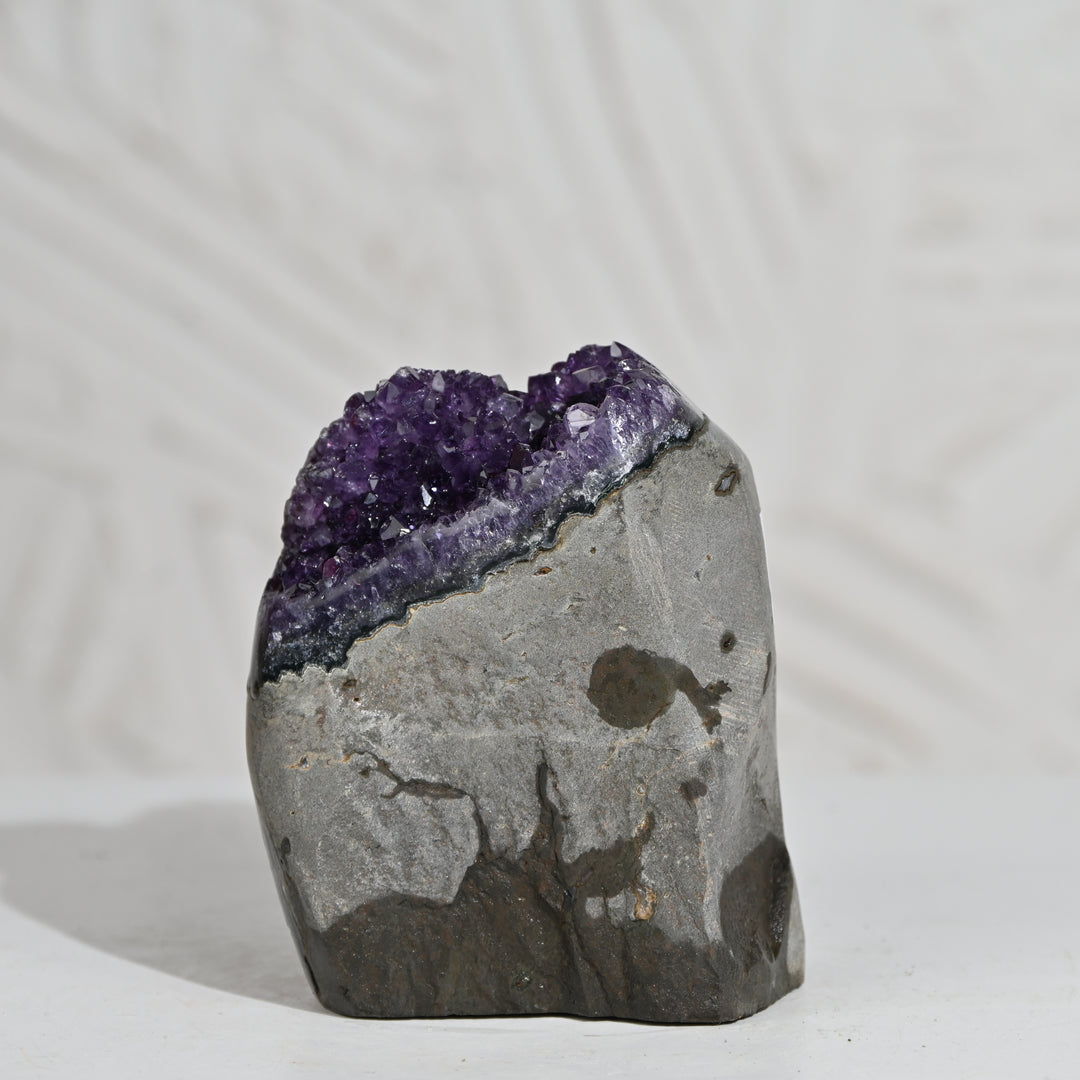 Natural Amethyst Geode 1263g - Raw Crystal for Healing