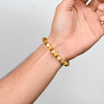 Load image into Gallery viewer, Natural Cats Eye Bracelet 8mm Beads Stretchable | Healing Crystal Jewelry