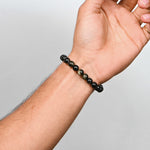 Load image into Gallery viewer, Natural Golden Sheen Obsidian Bracelet 8mm Beads Stretchable | Healing Crystal Jewelry