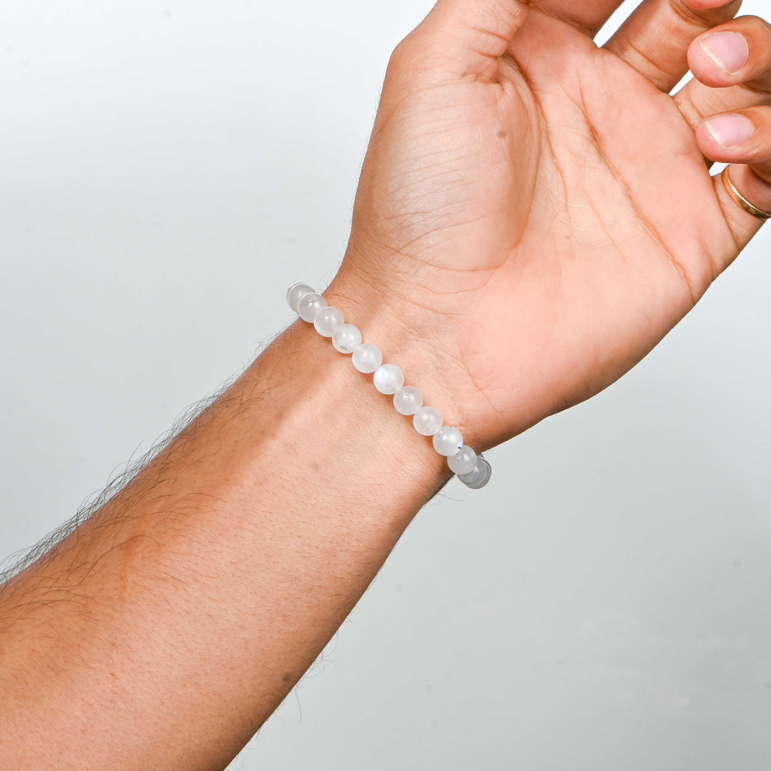 Rainbow Moonstone Bracelet