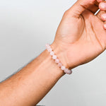 Load image into Gallery viewer, Rose Quartz Bracelet
