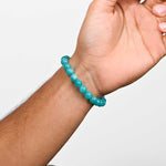 Load image into Gallery viewer, Natural Ice Amazonite Bracelet 8mm Beads Stretchable | Healing Crystal Jewelry