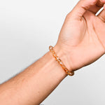 Load image into Gallery viewer, Natural Honey Citrine Bracelet 8mm Beads Stretchable | Healing Crystal Jewelry