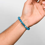 Load image into Gallery viewer, Natural Apatite Bracelet 8mm Beads Stretchable | Healing Crystal Jewelry
