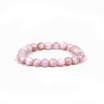 Load image into Gallery viewer, Natural Kunzite Bracelet 8mm Beads Stretchable | Healing Crystal Jewelry