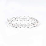 Load image into Gallery viewer, Natural Clear Quartz Bracelet 8mm Beads Stretchable | Healing Crystal Jewelry