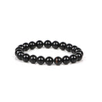 Load image into Gallery viewer, Natural Black Tourmaline Bracelet 8mm Beads Stretchable | Healing Crystal Jewelry