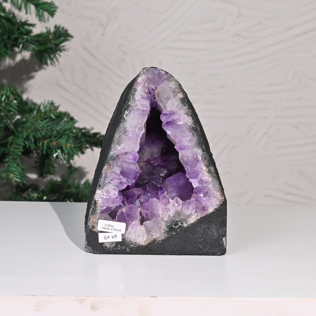 Natural Amethyst Geode 5kg - Raw Crystal for Healing