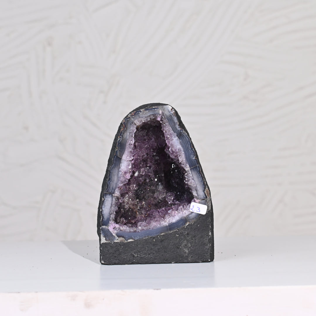 Natural Amethyst Geode 2.3kg - Raw Crystal for Healing