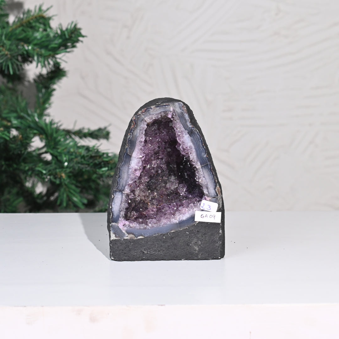 Natural Amethyst Geode 2.3kg - Raw Crystal for Healing