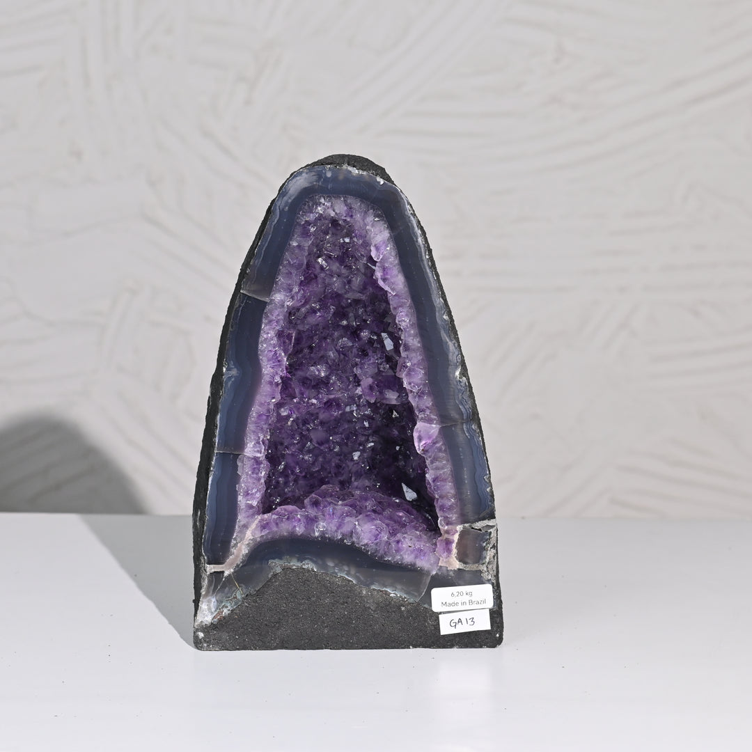 Natural Amethyst Geode 6.20kg - Raw Crystal for Healing