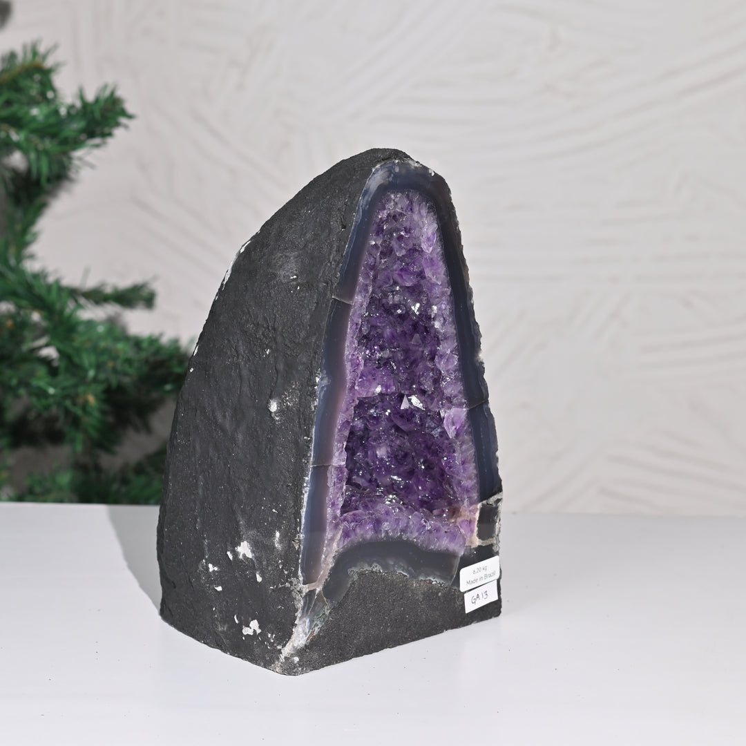Natural Amethyst Geode 6.20kg - Raw Crystal for Healing