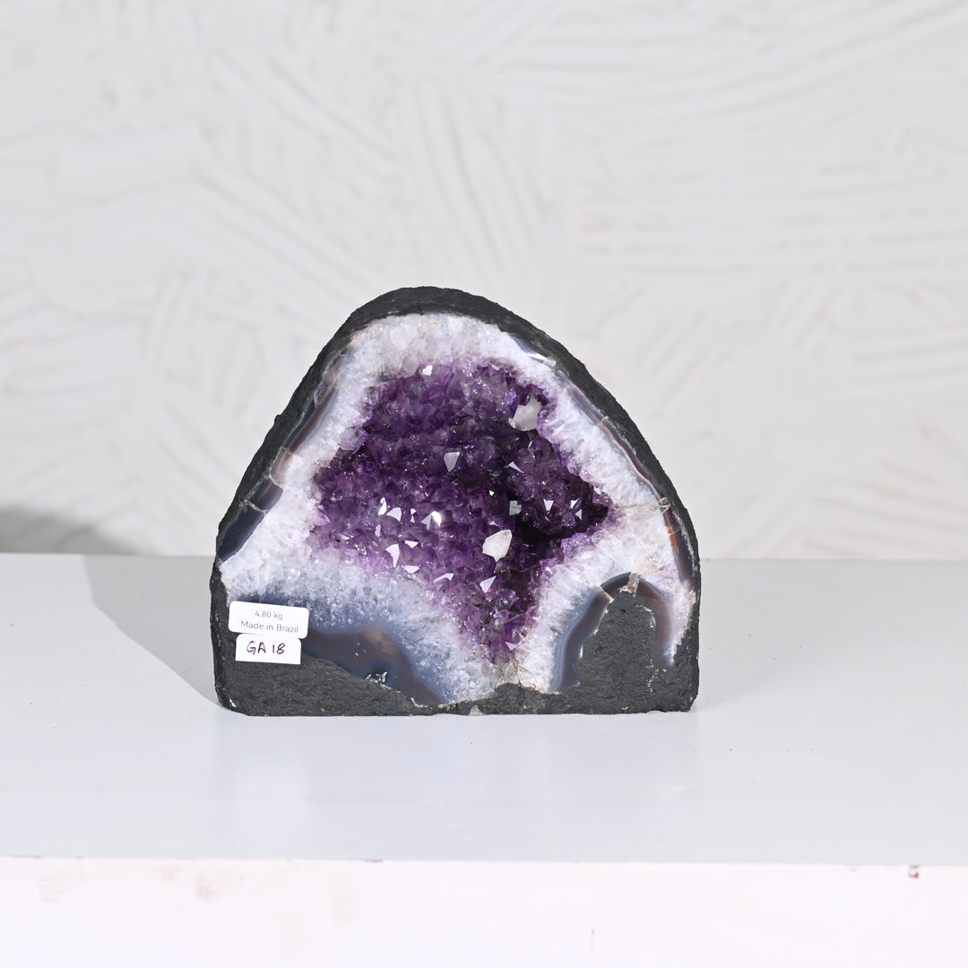Natural Amethyst Geode 4.80kg - Raw Crystal for Healing