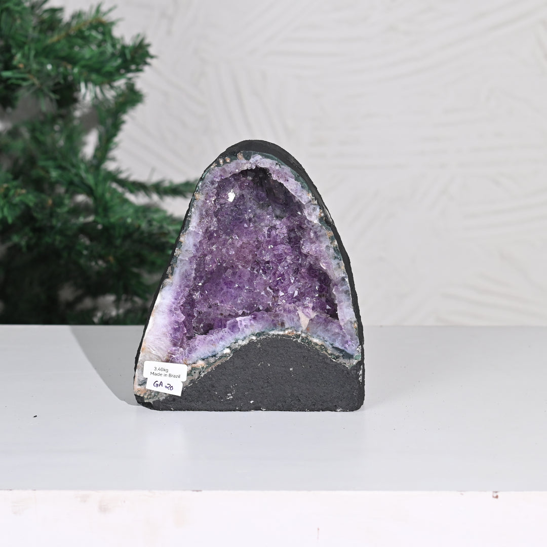 Natural Amethyst Geode 3.40kg - Raw Crystal for Healing