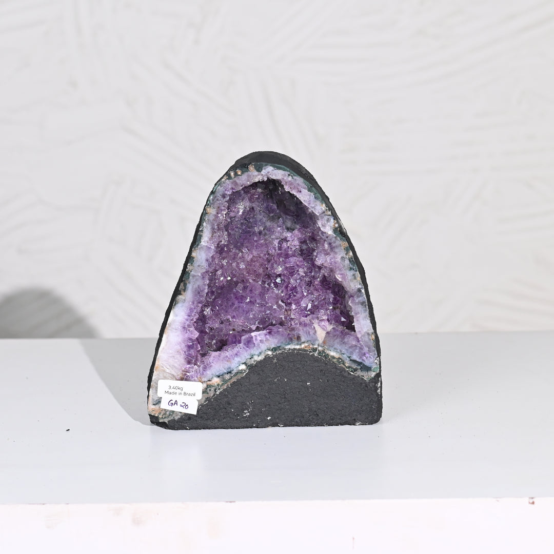 Natural Amethyst Geode 3.40kg - Raw Crystal for Healing