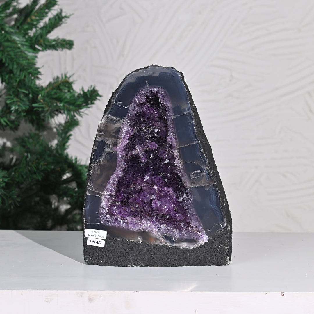 Natural Amethyst Geode 8.60kg - Raw Crystal for Healing