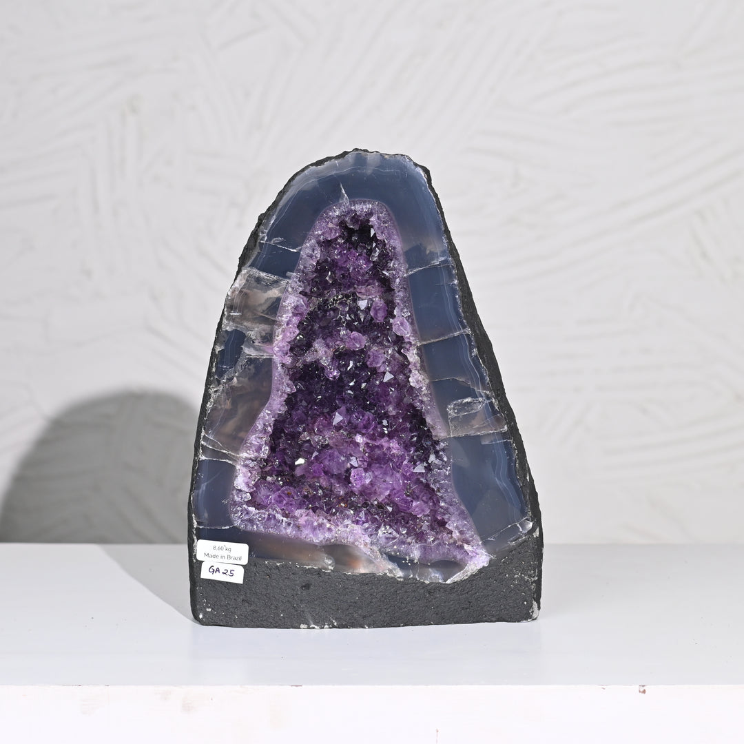Natural Amethyst Geode 8.60kg - Raw Crystal for Healing