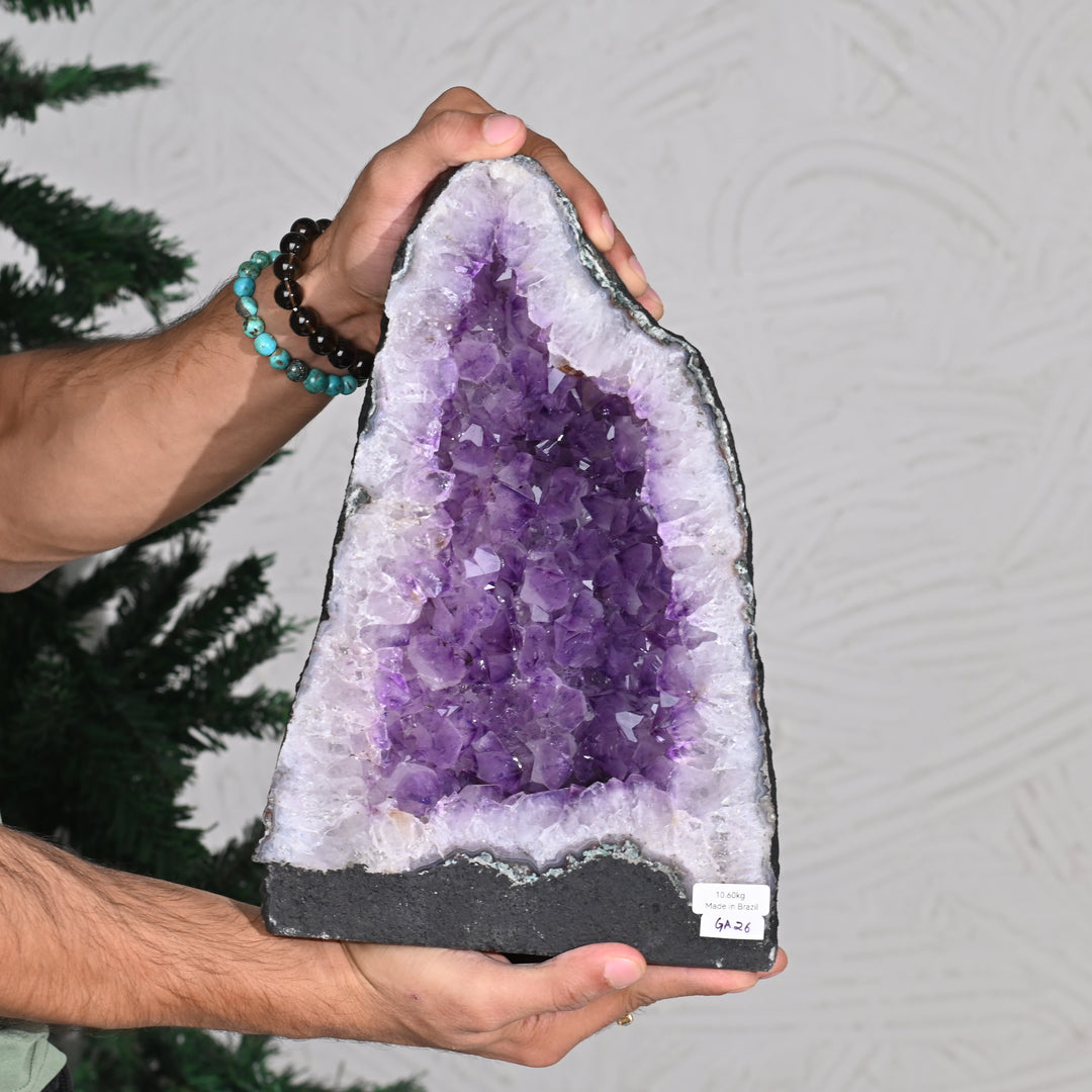 Natural Amethyst Geode 10.60kg - Raw Crystal for Healing