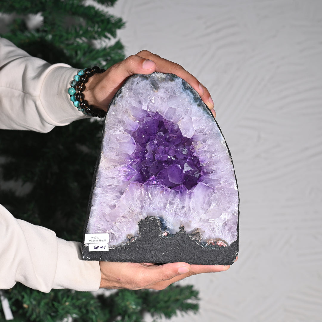 Natural Amethyst Geode 9.00kg - Raw Crystal for Healing