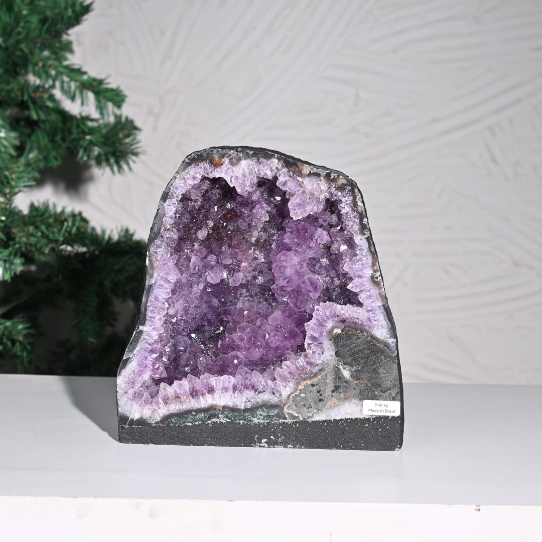 Natural Amethyst Geode 9.40kg - Raw Crystal for Healing